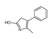 5-methyl-4-phenyl-1,3-dihydropyrrol-2-one结构式
