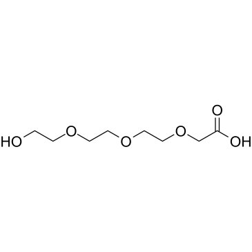 三聚乙二醇-乙酸结构式