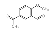 3-Acetyl-6-methoxybenzaldehyde结构式