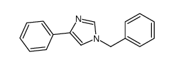 1-benzyl-4-phenylimidazole结构式