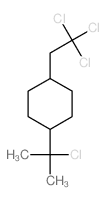 1-(2-chloropropan-2-yl)-4-(2,2,2-trichloroethyl)cyclohexane Structure