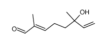 10-oxolinalool Structure