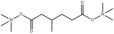 3-Methyladipic acid di(trimethylsilyl) ester structure