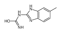 (9CI)-(5-甲基-1H-苯并咪唑-2-基)-脲结构式
