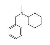 N-benzyl-N-methylcyclohexanamine结构式