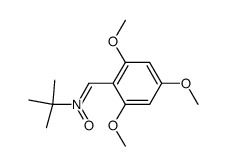 N-TERT-BUTYL-ALPHA-(2,4,6-TRIMETHOXY-PHENYL)NITRONE结构式