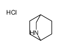 2-氮杂双环[2.2.2]辛烷盐酸盐结构式
