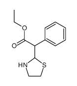 phenyl-thiazolidin-2-yl-acetic acid ethyl ester Structure