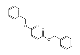 2-Butenedioic acid(Z)-bis(phenyl methyl)ester结构式