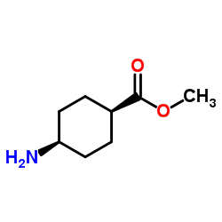 反式-4-氨基环己烷羧酸甲酯结构式