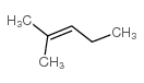 2-methyl-2-pentene Structure