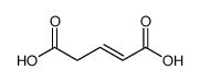 反-戊烯二酸结构式