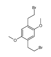 1,4-bis(2-bromoethyl)-2,5-dimethoxybenzene Structure