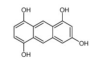 anthracene-1,3,5,8-tetrol Structure