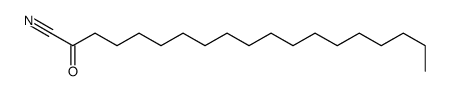 octadecanoyl cyanide Structure