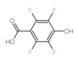 2,3,5,6-四氟-4-羟基苯甲酸结构式
