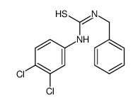 1-Benzyl-3-(3,4-dichlorophenyl)thioure Structure