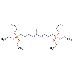 1,3-Bis[3-(triethoxysilyl)propyl]thiourea structure