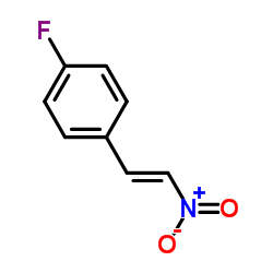 p-Fluoro-β-nitrostyrene Structure
