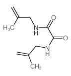 N,N-bis(2-methylprop-2-enyl)oxamide Structure