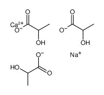 Calcium sodium lactate结构式