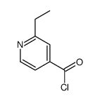 4-Pyridinecarbonyl chloride, 2-ethyl- (9CI)结构式