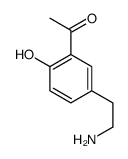 1-[5-(2-aminoethyl)-2-hydroxyphenyl]ethanone Structure