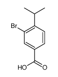4-溴-3-异丙基苯甲酸结构式