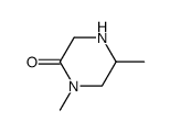 1,5-二甲基哌嗪-2-酮结构式
