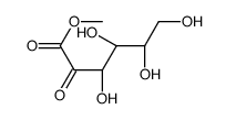 methyl (3R,4S,5R)-3,4,5,6-tetrahydroxy-2-oxohexanoate Structure