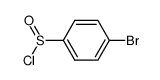 4-bromobenzenesulfinic chloride Structure