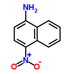 4-硝基-1-萘胺结构式