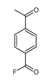 Benzoyl fluoride, 4-acetyl- (9CI)结构式