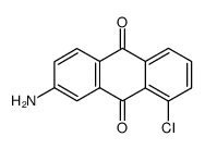 2-amino-8-chloroanthraquinone Structure