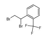 1-(1,2-dibromoethyl)-2-(trifluoromethyl)benzene结构式