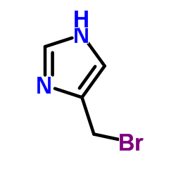 4-溴甲基咪唑结构式
