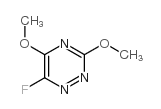 6-氟-3,5-二甲氧基-1,2,4-三嗪结构式