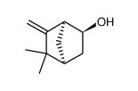 endo-2,2-dimethyl-3-methylenebicyclo[2.2.1]heptan-5-ol结构式