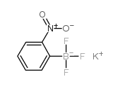 potassium trifluoro(2-nitrophenyl)borate(1-) Structure