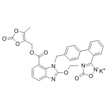 azilsartan kamedoxomil Structure