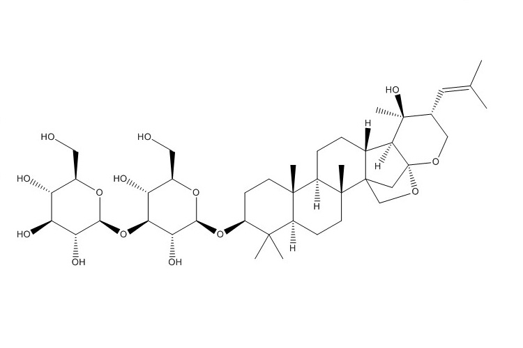 假马齿苋皂苷N2结构式