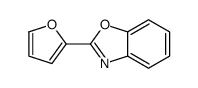 2-(呋喃-2-基)苯并[d]噁唑结构式