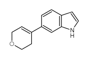 6-(3,6-Dihydro-2H-pyran-4-yl)-1H-indole Structure