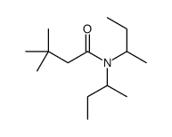 N,N-di(butan-2-yl)-3,3-dimethylbutanamide Structure