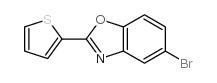 5-bromo-2-thiophen-2-yl-1,3-benzoxazole结构式