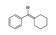 [bromo(cyclohexylidene)methyl]benzene结构式