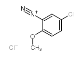 5-chloro-2-methoxybenzenediazonium chloride structure