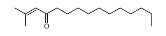 2-methylpentadec-2-en-4-one Structure