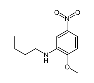 N-butyl-2-methoxy-5-nitroaniline Structure