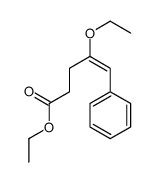 ethyl 4-ethoxy-5-phenylpent-4-enoate Structure